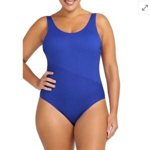 ARTESANDS  Fermata Renoir One-Piece Swimsuit Blue Size 12